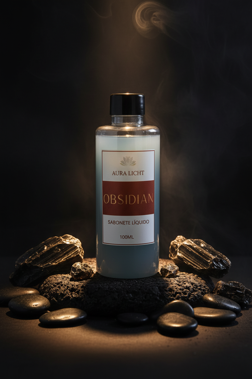 Sabonete Líquido Obsidian - Rótulo Original Dark Luxury
