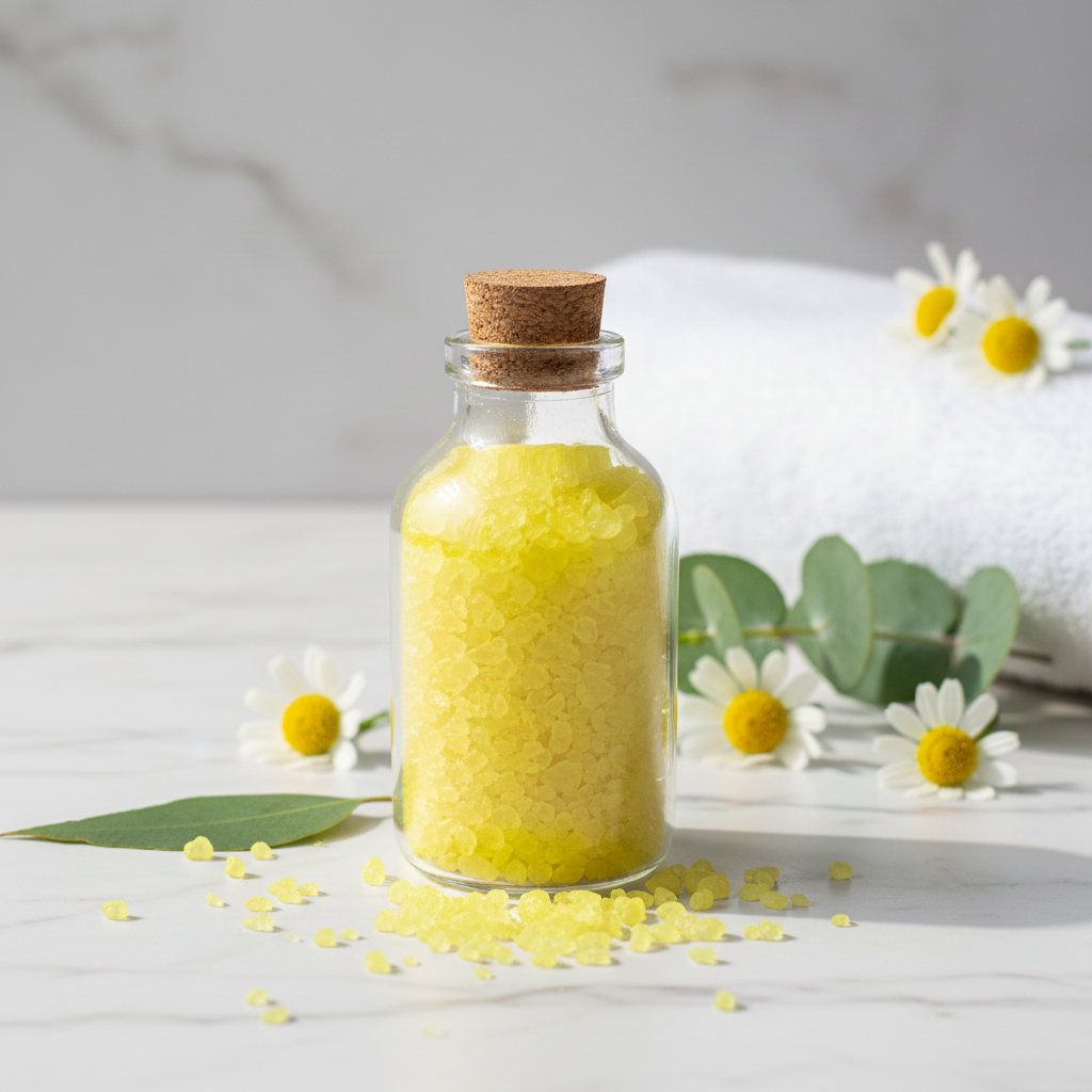 Sais de Banho - Amarelo